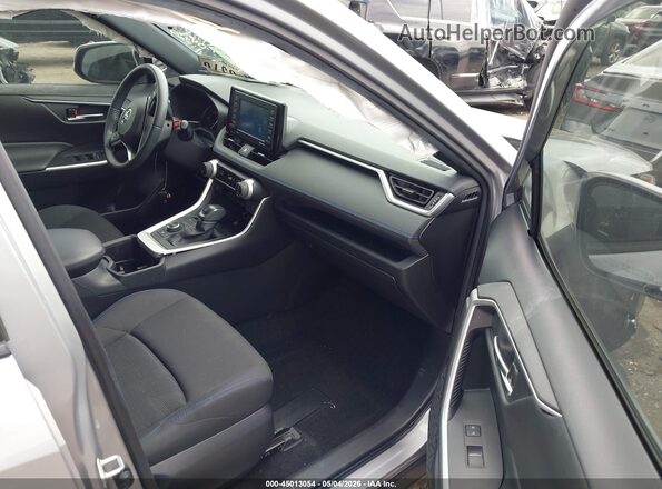 JTM16RFV1ND063814 2022 TOYOTA RAV4 HYBRID Gray Front interior view