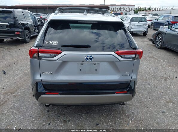 JTM16RFV1ND063814 2022 TOYOTA RAV4 HYBRID Gray 