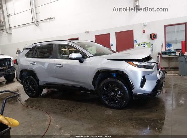 JTM16RFV4SD160288 2025 TOYOTA RAV4 HYBRID Gray Vista interior trasera