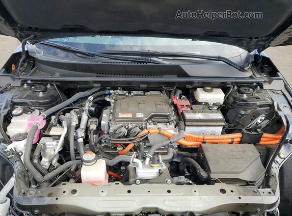 JTMAAAAA1SA056038 2025 TOYOTA BZ4X Black Widok komory silnika