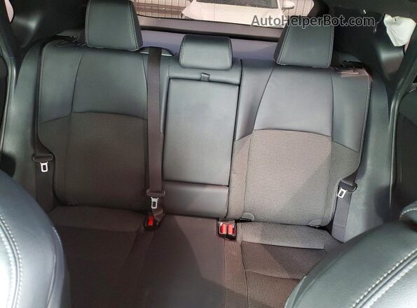 JTMAAAAA1SA056038 2025 TOYOTA BZ4X Black Widok tylnych siedzeń