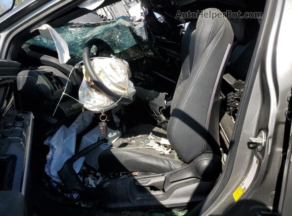 JTMAAAAA3PA015885 2023 TOYOTA BZ4X Gray Vista interior delantera