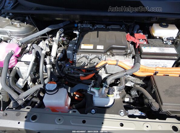 JTMAAAAA6RA039391 2024 TOYOTA BZ4X Gray Հետևի տեսք