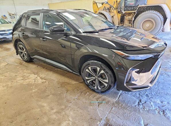 JTMAAAAA7RA047693 2024 TOYOTA BZ4X Black Передня права чверть