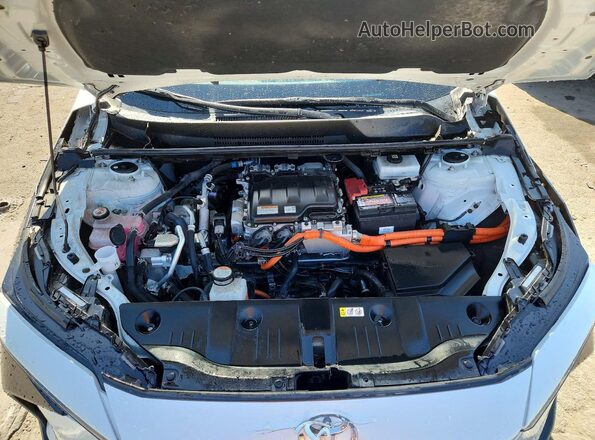 JTMAAAAAXPA001093 2023 TOYOTA BZ4X White Widok komory silnika