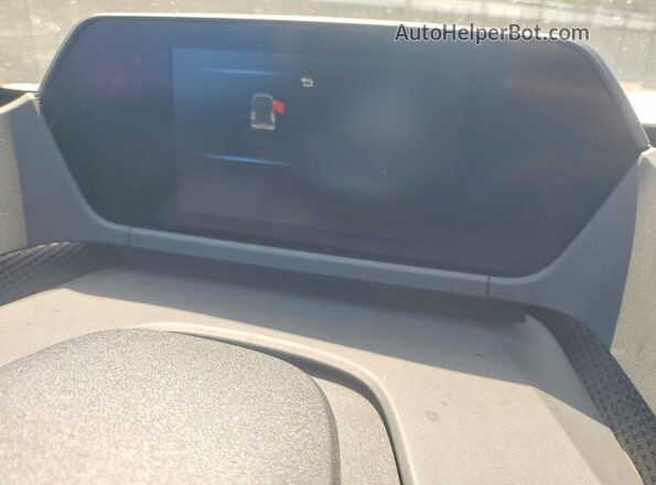 JTMAAAAAXPA001093 2023 TOYOTA BZ4X White Widok zestawu wskaźników