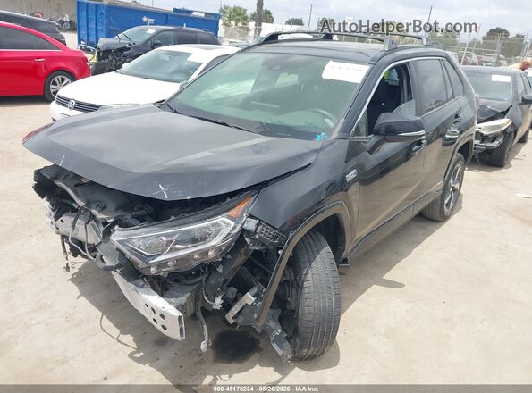 JTMAB3FV2MD054126 2021 TOYOTA RAV4 PRIME Black წინა მარცხენა ხედი სამი მეოთხედიდან