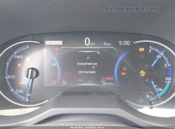 JTMAB3FV2MD054126 2021 TOYOTA RAV4 PRIME Black უკანა სავარძლების ხედი
