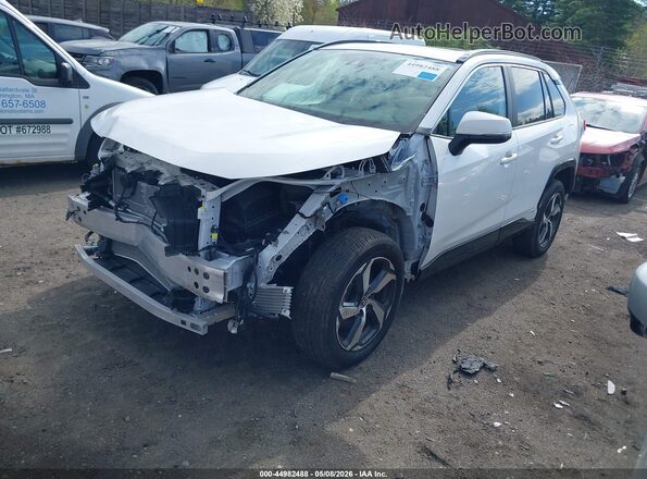 JTMAB3FV2RD175763 2024 TOYOTA RAV4 PRIME White წინა მარცხენა ხედი სამი მეოთხედიდან