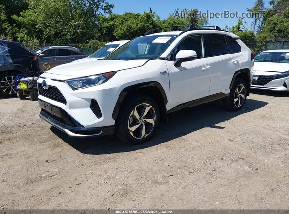 JTMAB3FV3MD036363 2021 TOYOTA RAV4 PRIME White Vista tres cuartos delantera izquierda
