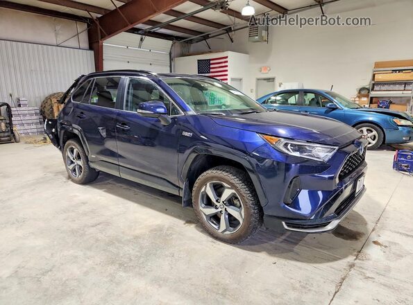 JTMAB3FV9MD002718 2021 TOYOTA RAV4 Blue Առջևի աջ