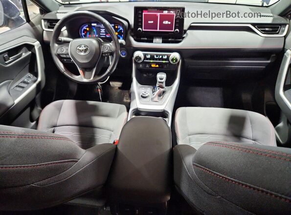 JTMAB3FV9MD002718 2021 TOYOTA RAV4 Blue Առջևի վահանակի տեսք
