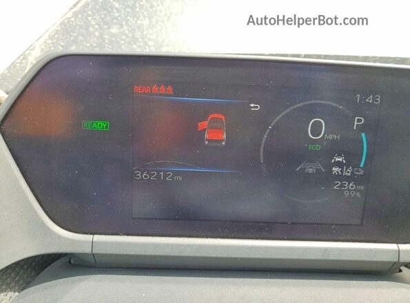 JTMABABA2PA033998 2023 SUBARU SOLTERRA Gray Vista del cuadro de instrumentos