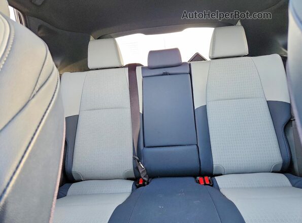 JTMABABA2RA063117 2024 SUBARU SOLTERRA Black Widok tylnych siedzeń