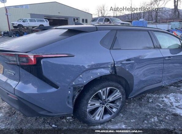 JTMABABA4PA005345 2023 SUBARU SOLTERRA Синий Задняя правая четверть