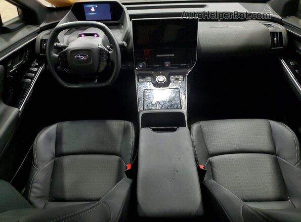 JTMABABA6RA086402 2024 SUBARU SOLTERRA Gray Dashboard view