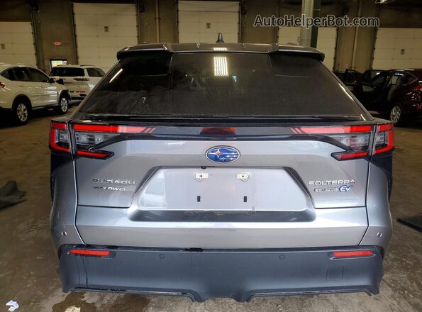 JTMABABA6RA086402 2024 SUBARU SOLTERRA Gray Rear view