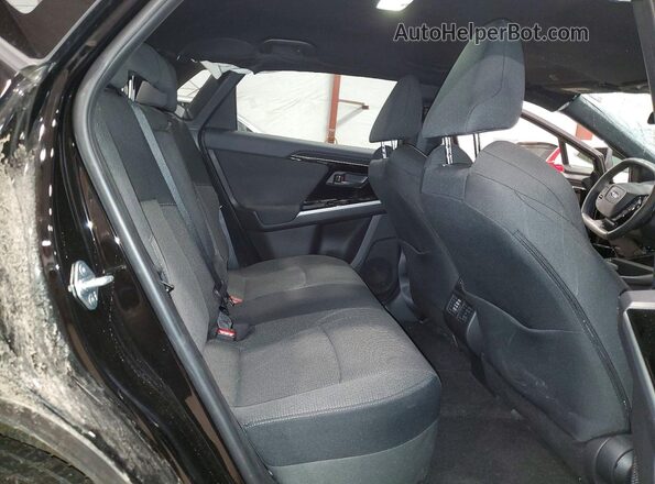 JTMABABA9RA060716 2024 SUBARU SOLTERRA Black Widok wnętrza z tyłu