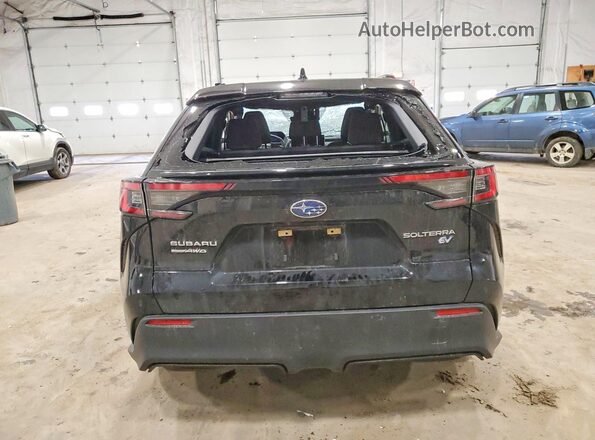 JTMABABA9RA060716 2024 SUBARU SOLTERRA Black Widok z tyłu