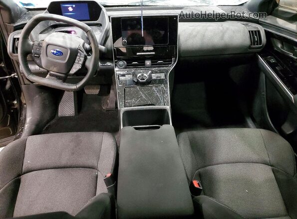 JTMABABA9RA060716 2024 SUBARU SOLTERRA Black Widok deski rozdzielczej