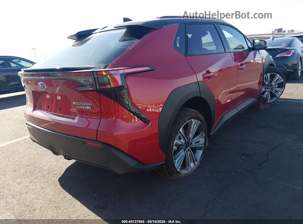 JTMABABAXPA015166 2023 SUBARU SOLTERRA Red Tył prawy