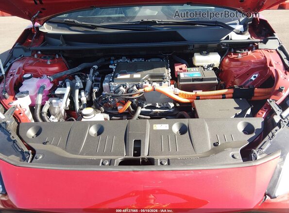 JTMABABAXPA015166 2023 SUBARU SOLTERRA Red Widok z tyłu