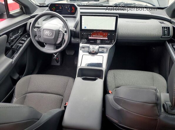 JTMABACA1PA015295 2023 TOYOTA BZ4X Черный Вид панели приборов