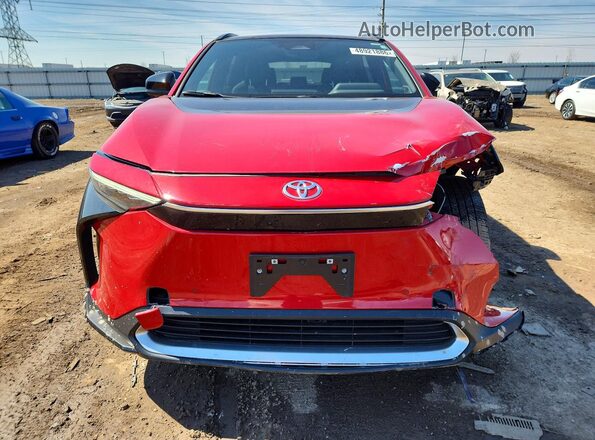JTMABACA1RA078142 2024 TOYOTA BZ4X Red წინა ხედი
