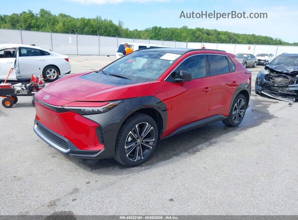 JTMABACA2RA074701 2024 TOYOTA LIMITED Red Առջևի ձախ երեք քառորդ տեսարան