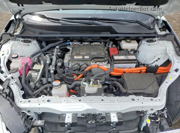 JTMABACA3RA075663 2024 TOYOTA BZ4X White ძრავის განყოფილების ხედი