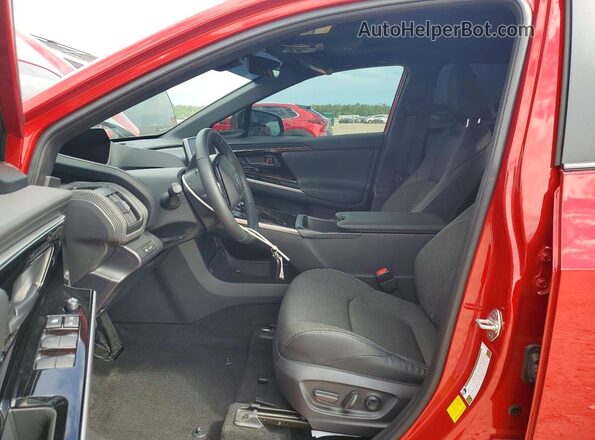 JTMABACAXRA065583 2024 TOYOTA BZ4X Red Vista interior delantera