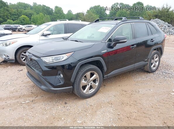 JTMB6RFV0MD034792 2021 TOYOTA RAV4 HYBRID Черный Передняя левая четверть