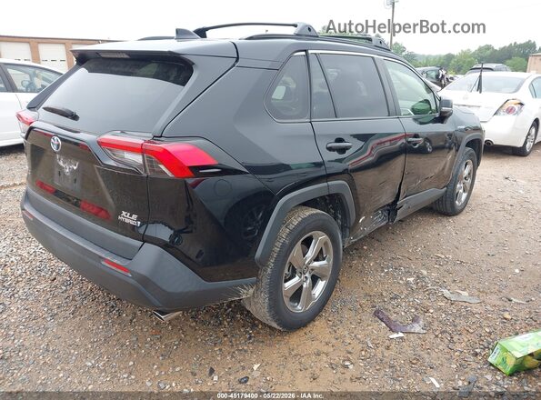 JTMB6RFV0MD034792 2021 TOYOTA RAV4 HYBRID Черный Задняя правая четверть