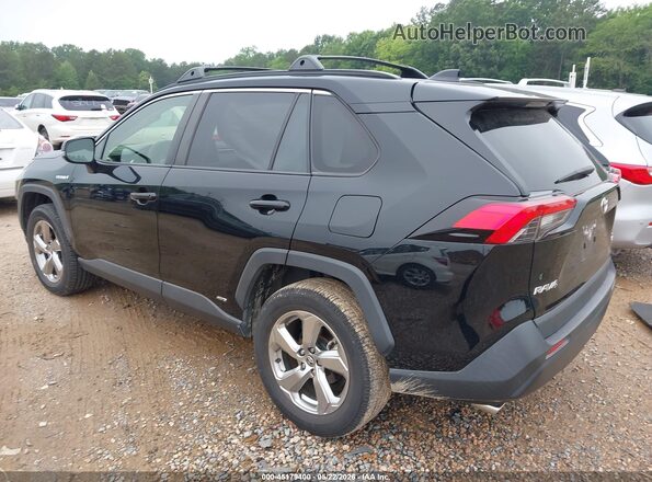 JTMB6RFV0MD034792 2021 TOYOTA RAV4 HYBRID Черный Задняя левая четверть