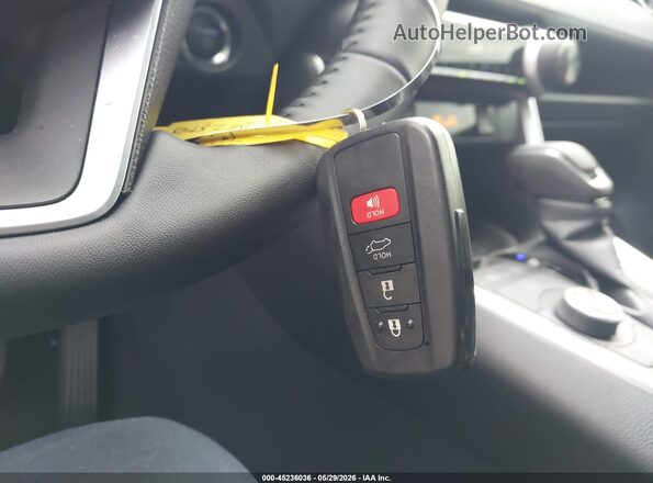 JTMB6RFV3SJ094905 2025 TOYOTA RAV4 HYBRID Silver Dashboard view