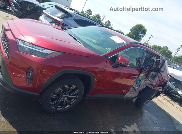 JTMB6RFV5PD091784 2023 TOYOTA RAV4 HYBRID Red Vista interior trasera
