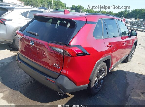 JTMB6RFV5PD091784 2023 TOYOTA RAV4 HYBRID Red Trasero derecho