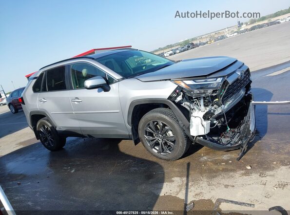 JTMB6RFV5PD542048 2023 TOYOTA RAV4 HYBRID Silver Панорамний вид салону 360°