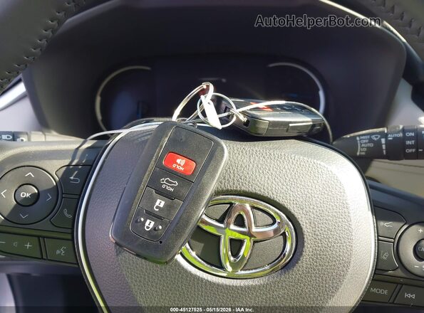 JTMB6RFV5PD542048 2023 TOYOTA RAV4 HYBRID Silver Вид панелі приладів