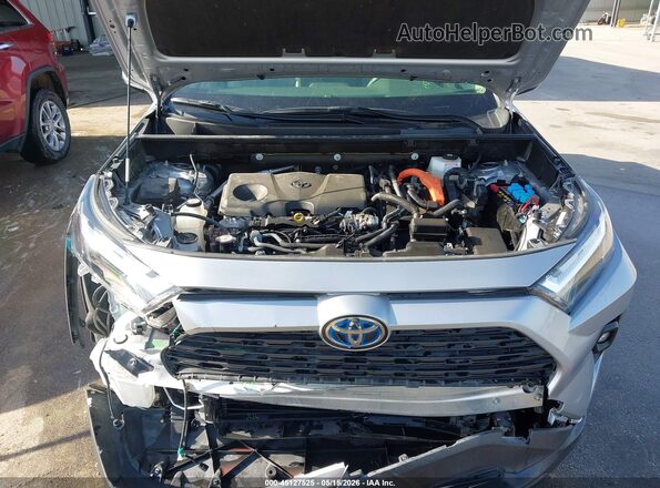 JTMB6RFV5PD542048 2023 TOYOTA RAV4 HYBRID Silver Вид ззаду