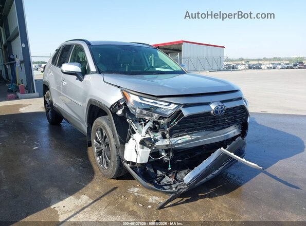 JTMB6RFV5PD542048 2023 TOYOTA RAV4 HYBRID Silver Вид спереду
