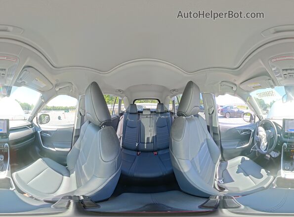 JTMB6RFV5SD165665 2025 TOYOTA RAV4 Silver Панорамний вид салону 360°