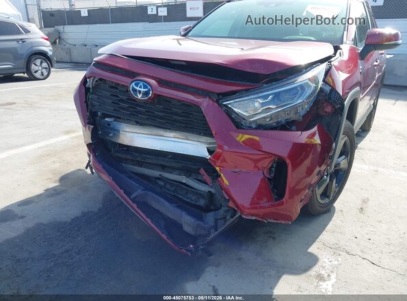 JTMB6RFV6MD034988 2021 TOYOTA LE Red წინა ხედი