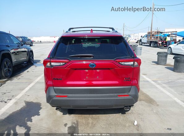 JTMB6RFV6MD034988 2021 TOYOTA LE Red 