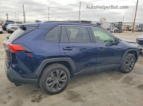 JTMB6RFV9SD152093 2025 TOYOTA RAV4 Синий Задняя правая четверть