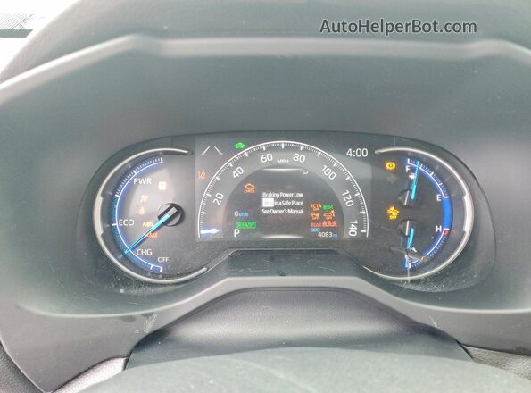 JTMB6RFV9SD152093 2025 TOYOTA RAV4 Синий Вид щитка приборов