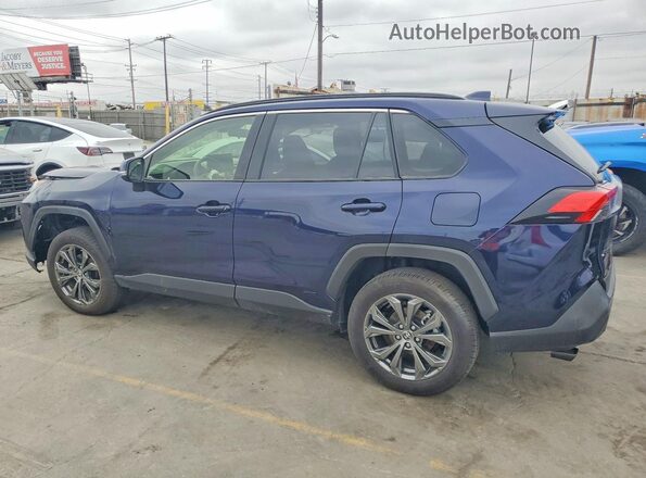 JTMB6RFV9SD152093 2025 TOYOTA RAV4 Синий Задняя левая четверть