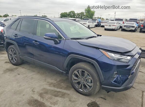 JTMB6RFV9SD152093 2025 TOYOTA RAV4 Синий Передняя правая четверть