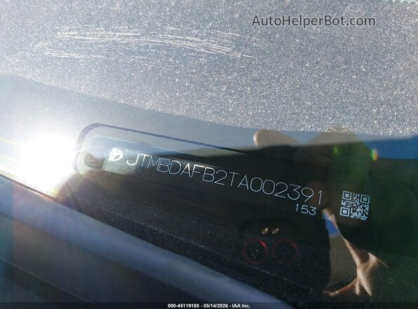 JTMBDAFB2TA002391 2026 TOYOTA BZ Gray 