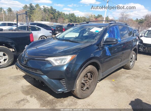 JTMBFREV1JJ257986 2018 TOYOTA LE Dark Blue Առջևի ձախ երեք քառորդ տեսարան